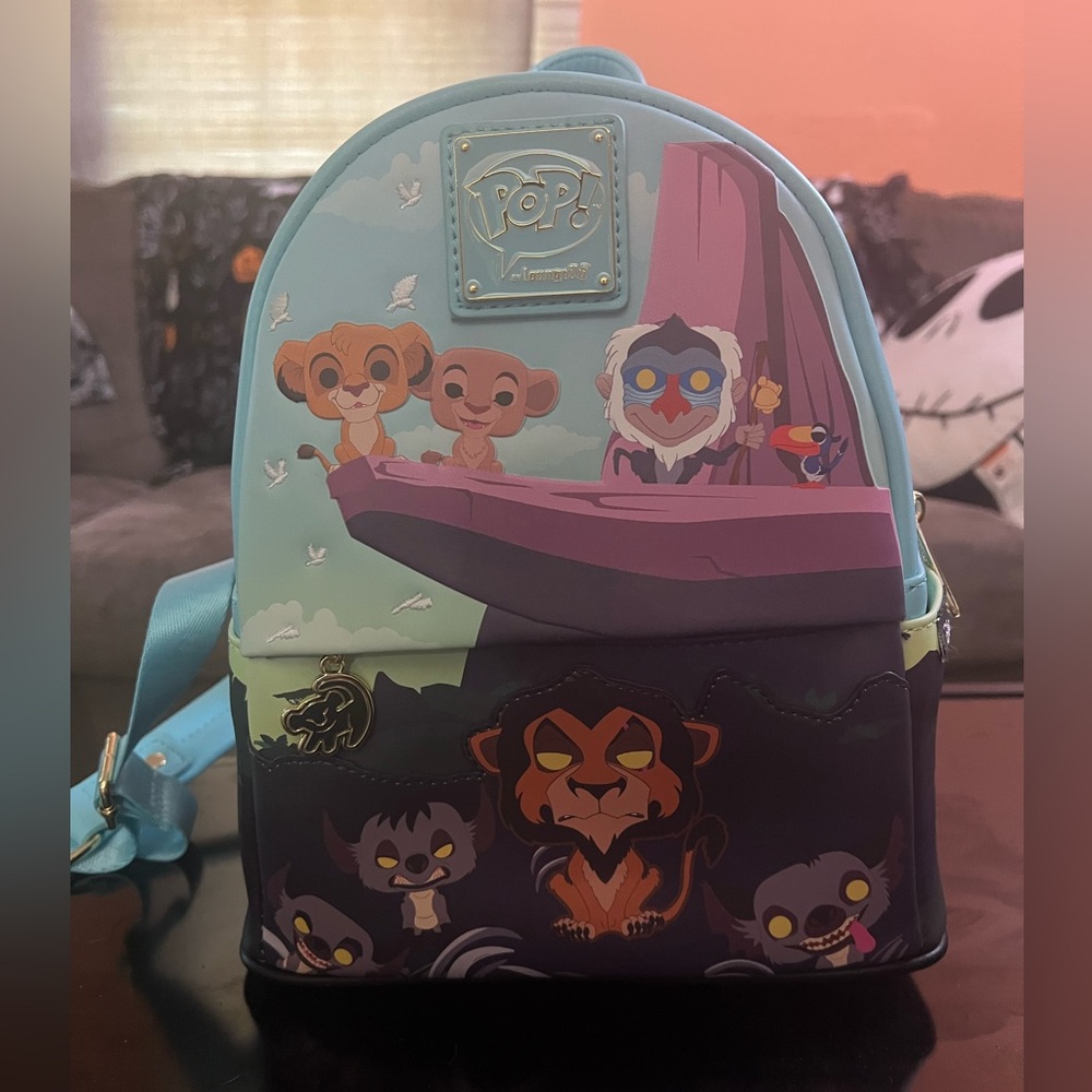 Disney POP loungefly lion king bag